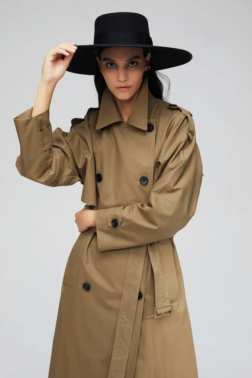 Trench Coat Women&prime; Style British Classic Gobal Fashion